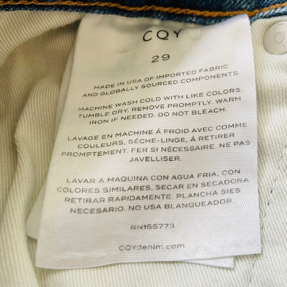 CQY Jeans Cqy High Rise Crop Flare Poshmark